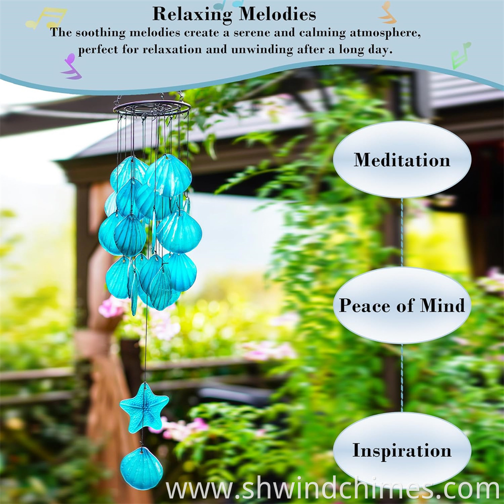 Stained Glass Wind Chimes 